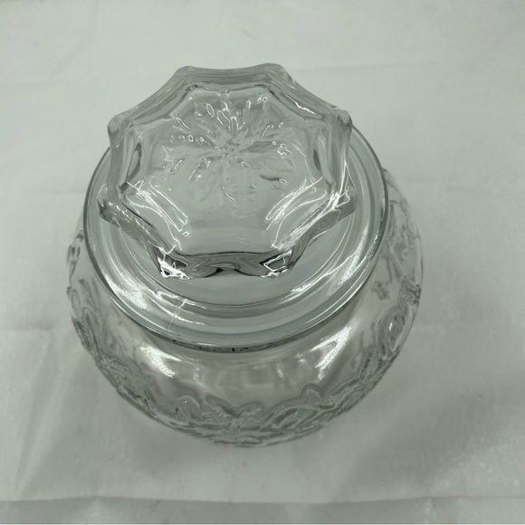 Princess House Fantasia Glass Canister - Picture 2 of 5